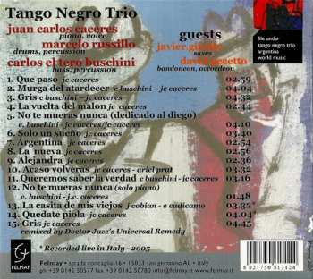 CD Tango Negro Trio: La Vuelta Del Malon