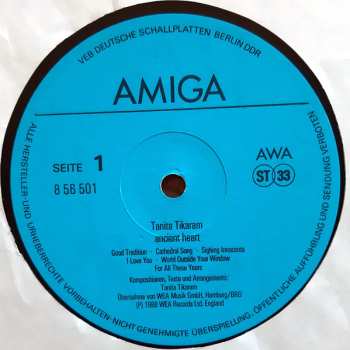 LP Tanita Tikaram: Ancient Heart