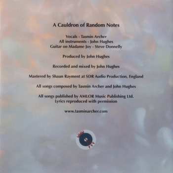 CD Tasmin Archer: A Cauldron Of Random Notes