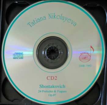 2CD/DVD/Set di cofanetti Pyotr Ilyich Tchaikovsky: 24 Preludes & Fugues, Op.87 / Piano Concerto No.1, Op.23 - Tatiana Nikolayeva Volume 1