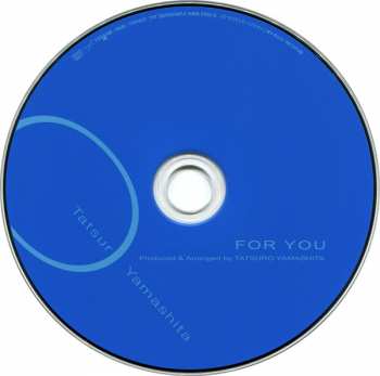 CD Tatsuro Yamashita: For You = フォー・ユー