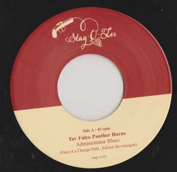 SP Tav Falco's Panther Burns: Administrator Blues / Real Cool Trash