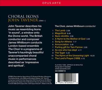 CD John Tavener: Choral Ikons 