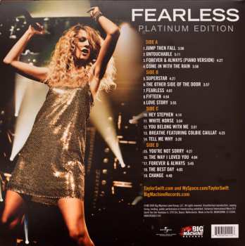 2LP Taylor Swift: Fearless (Platinum Edition)