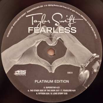 2LP Taylor Swift: Fearless (Platinum Edition)