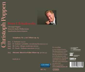 CD Pyotr Ilyich Tchaikovsky: Symphony No. 5 ; Slavonic March