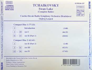 2CD Pyotr Ilyich Tchaikovsky: Swan Lake (Complete Ballet)