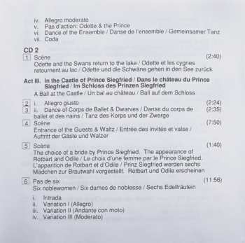 2CD Pyotr Ilyich Tchaikovsky: Swan Lake (Complete Ballet)