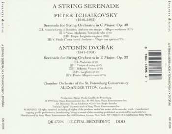 CD Antonín Dvořák: A String Serenade