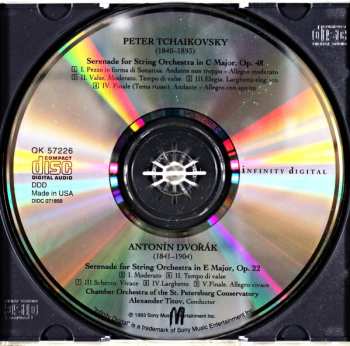 CD Antonín Dvořák: A String Serenade