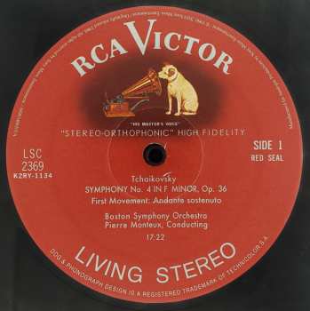 LP Pyotr Ilyich Tchaikovsky: Symphony No. 4 LTD | NUM