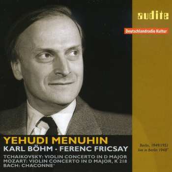 Album Tchaikovsky / Mozart / Bach / Menuhin / Bohm: Violin Concertos