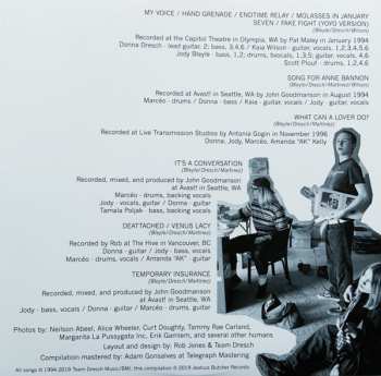 LP Team Dresch: Choices, Chances, Changes: Singles & Comptracks 1994-2000 LTD | CLR