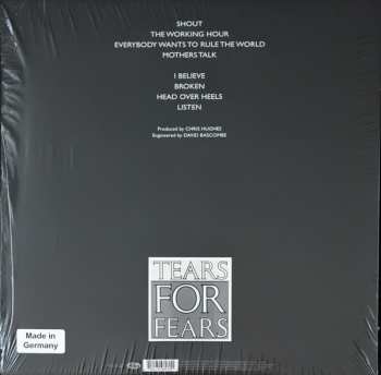 LP Tears For Fears: Songs From The Big Chair CLR | LTD