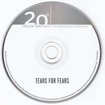 CD Tears For Fears: The Best Of Tears For Fears