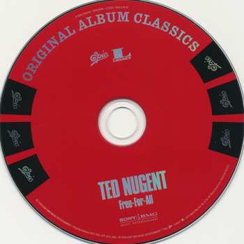 5CD/Set di cofanetti Ted Nugent: Original Album Classics