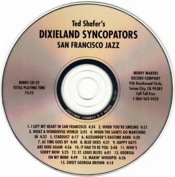 CD Ted Shafer's Dixieland Syncopators: San Francisco Jazz Volume One