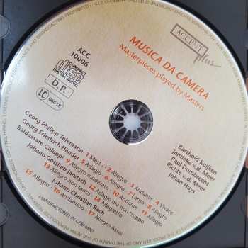 CD Johann Christian Bach: Musica Da Camera