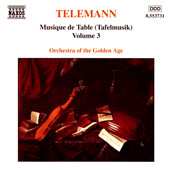 Album Georg Philipp Telemann: Musique de Table (Tafelmusik) Volume 3