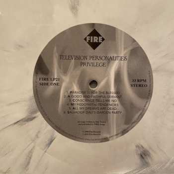 LP Television Personalities: Privilege CLR