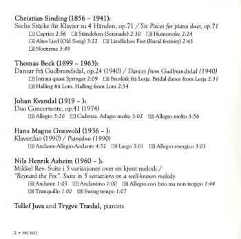 CD Tellef Juva: Norwegian Music For 4 Hands