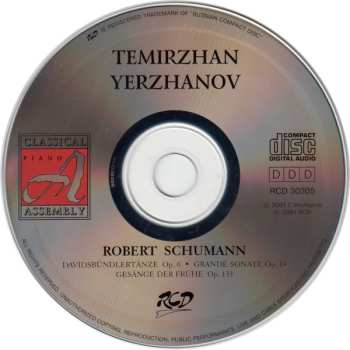 CD Temirzhan Yerzhanov: Robert Schumann