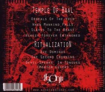 CD Temple Of Baal: The Vision Of Fading Mankind