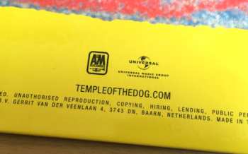 2LP Temple Of The Dog: Temple Of The Dog