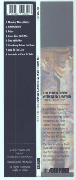 CD Genya Ravan: Brief Replies