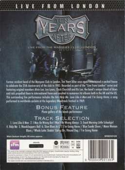 DVD Ten Years After: Live From The Marquee Club, London