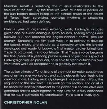 2CD Ludwig Göransson: Tenet (Original Motion Picture Soundtrack) DLX