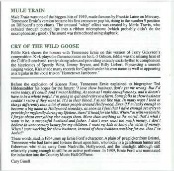 CD Tennessee Ernie Ford: Sixteen Tons