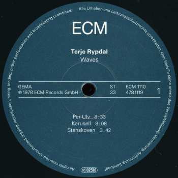 LP Terje Rypdal: Waves