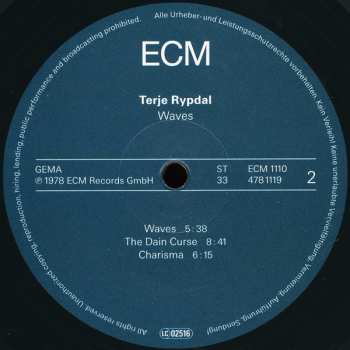 LP Terje Rypdal: Waves
