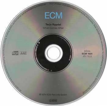 CD Terje Rypdal: What Comes After DIGI