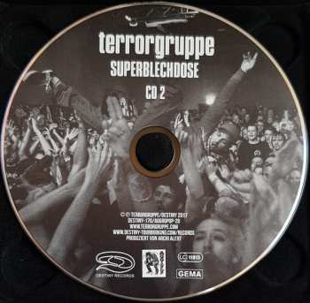 2LP/2CD/DVD/Set di cofanetti Terrorgruppe: Superblechdose LTD