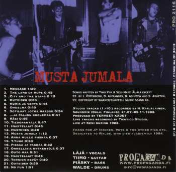 CD Terveet Kadet: Musta Jumala