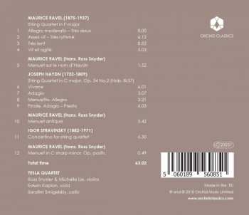 CD Igor Stravinsky: Haydn/Ravel/Stravinsky