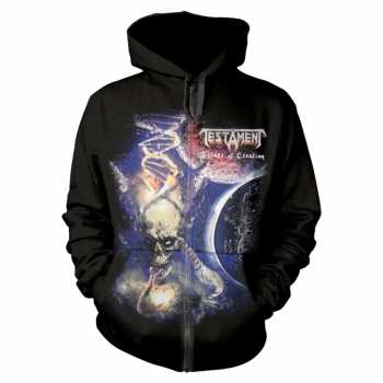 Merch Testament: Felpa con cerniera Titans Of Creation Europe 2020 Tour