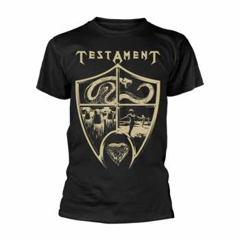 Merch Testament: Maglietta Crest Shield