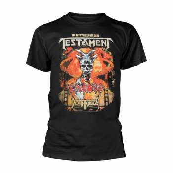 Merch Testament: Maglietta The Bay Strikes Back Europe 2020 Tour