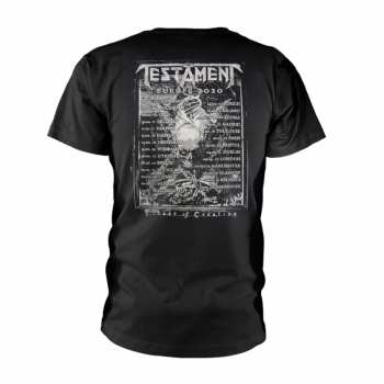 Merce Testament: Tričko The Bay Strikes Back Europe 2020 Tour S