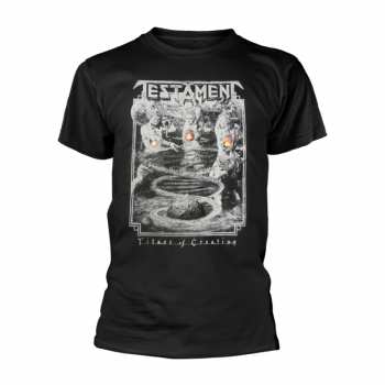 Merch Testament: Maglietta Titans Of Creation (grey) Europe 2020 Tour