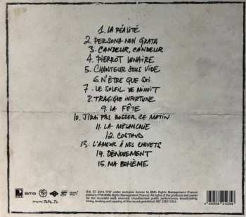 CD Tété: Les Chroniques De Pierrot Lunaire