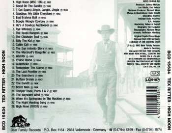 CD Tex Ritter: High Noon