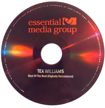 CD Tex Williams: Best Of The Best