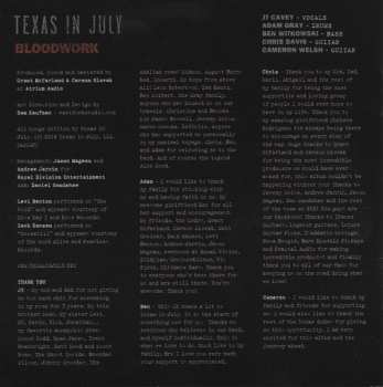CD Texas In July: Bloodwork