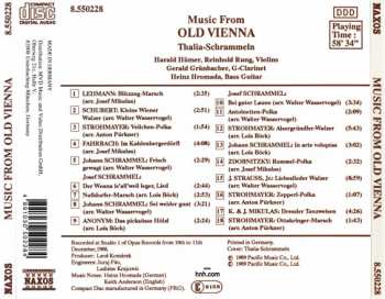 CD Thalia-Schrammeln: Music From Old Vienna
