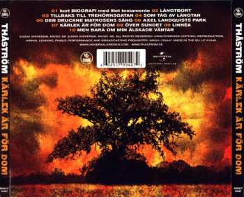 CD Thåström: Kärlek Är För Dom