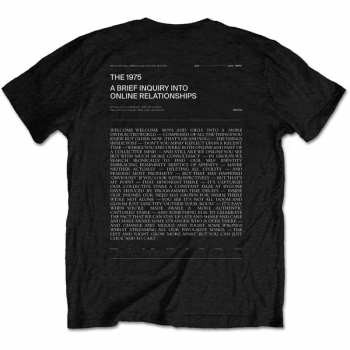 Merce The 1975: Tričko A Brief Inquiry  S